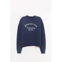 WILLY CHAVARRIA BLACK BEAUTY CHAVARRIA COMMUNITY CENTER STANDARD SWEATSHIRT